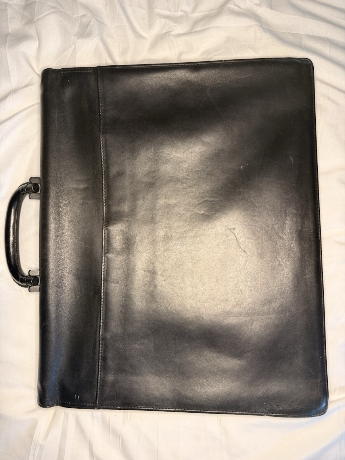 Dunhill Black Briefcase Combination Lock Top Handle Inner Pockets