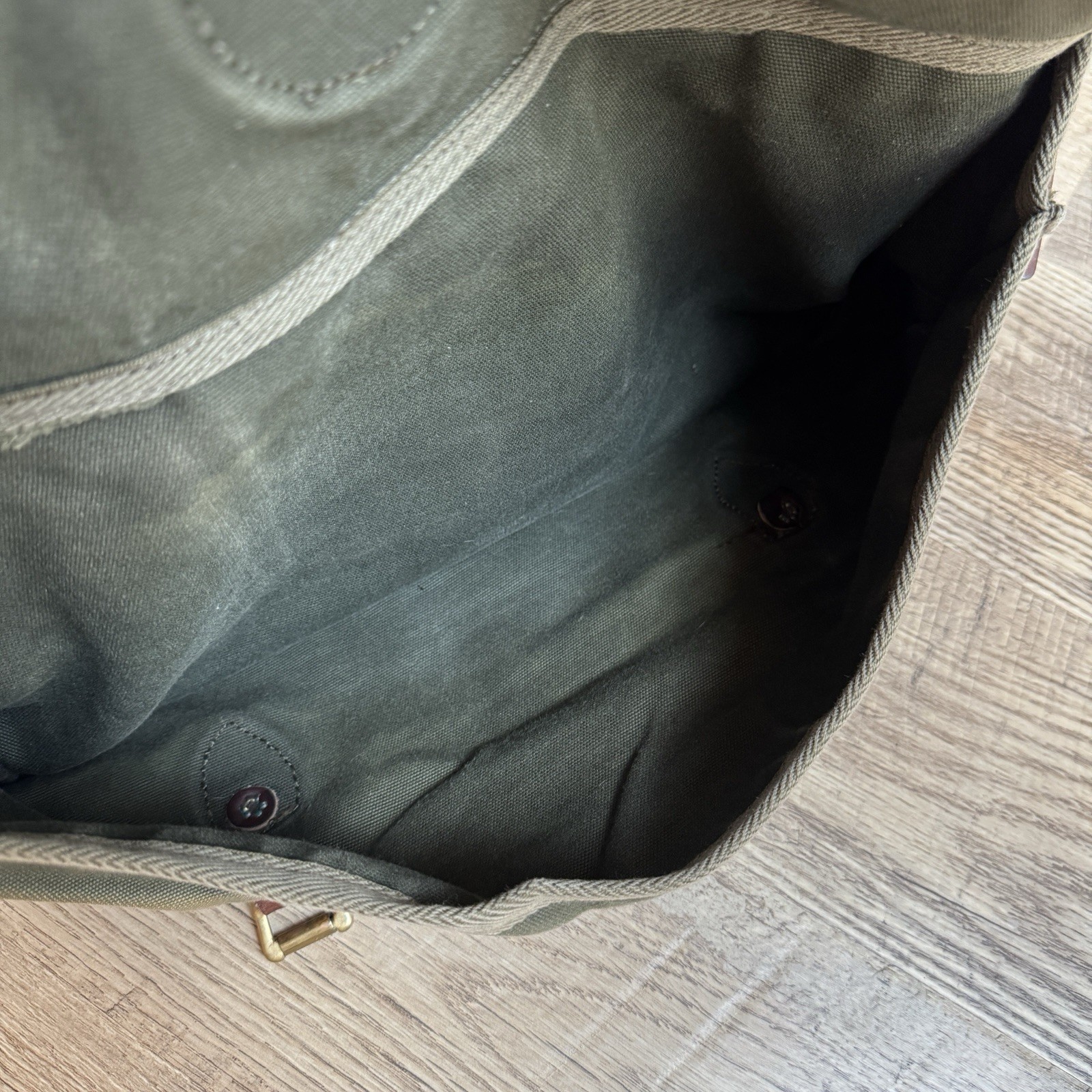 Duluth Trading Co. Computer Messenger Briefcase Bag No Strap