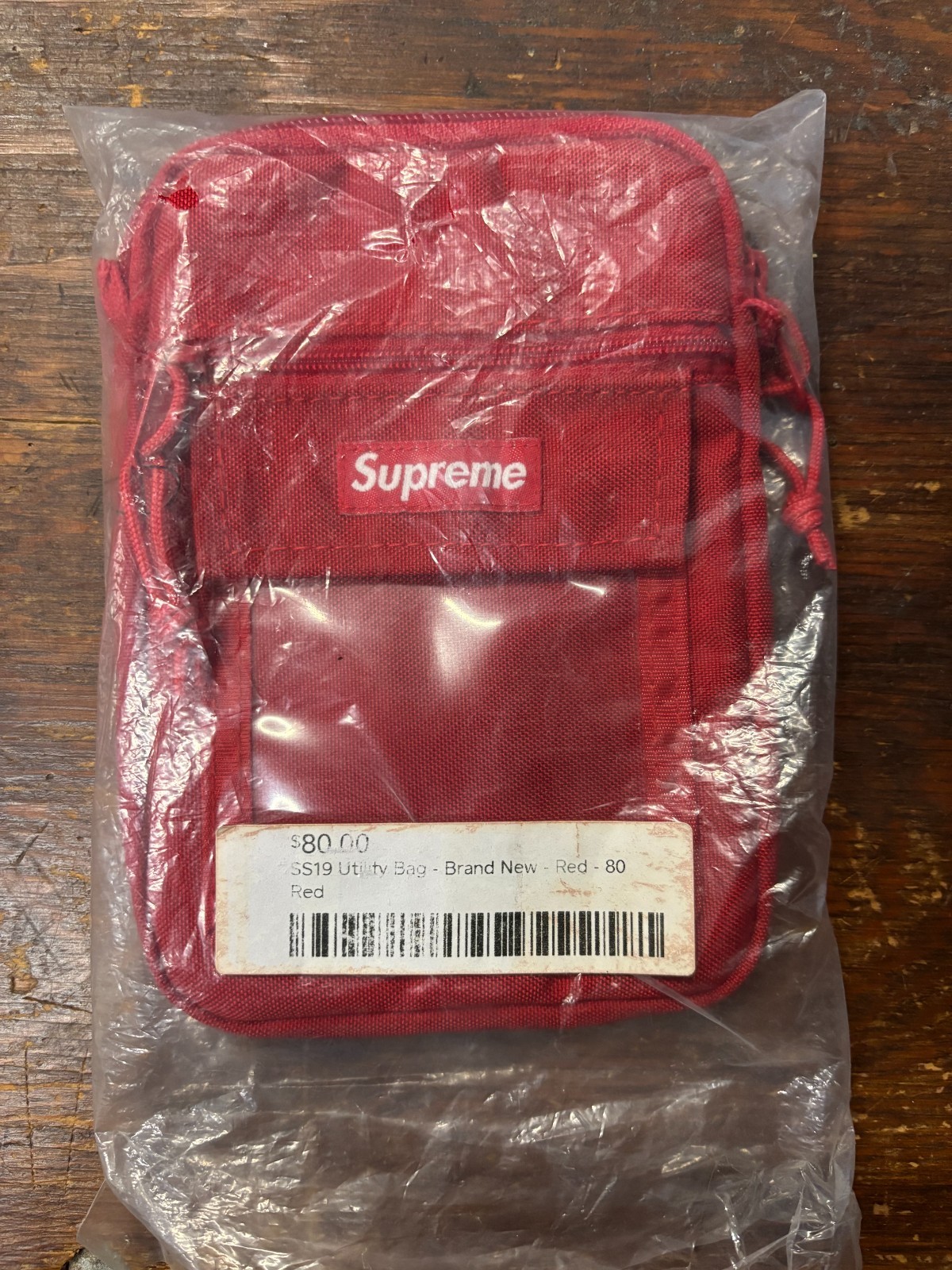 Supreme Utility Pouch Red SS19 *Brand New* Authentic Shoulder Bag W/Tags