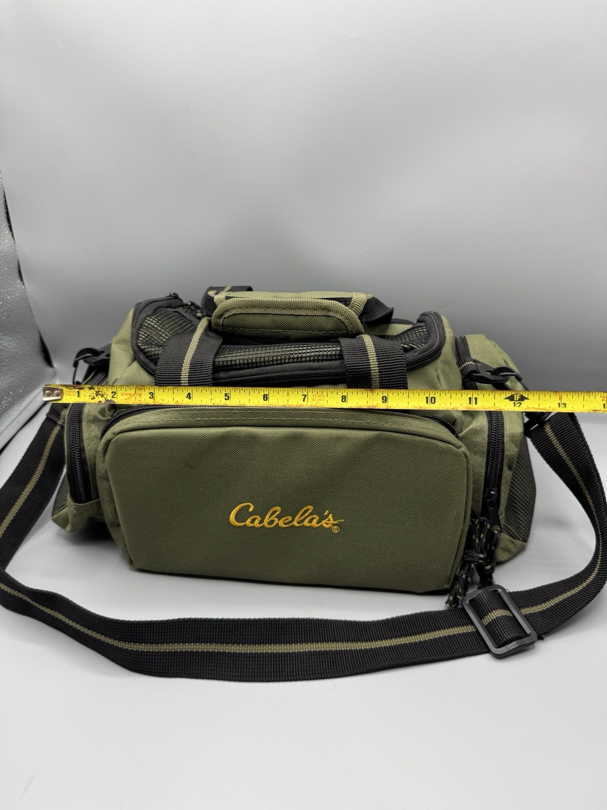Cabelas Small Green Carry Bag- Carrying Strapped Bag