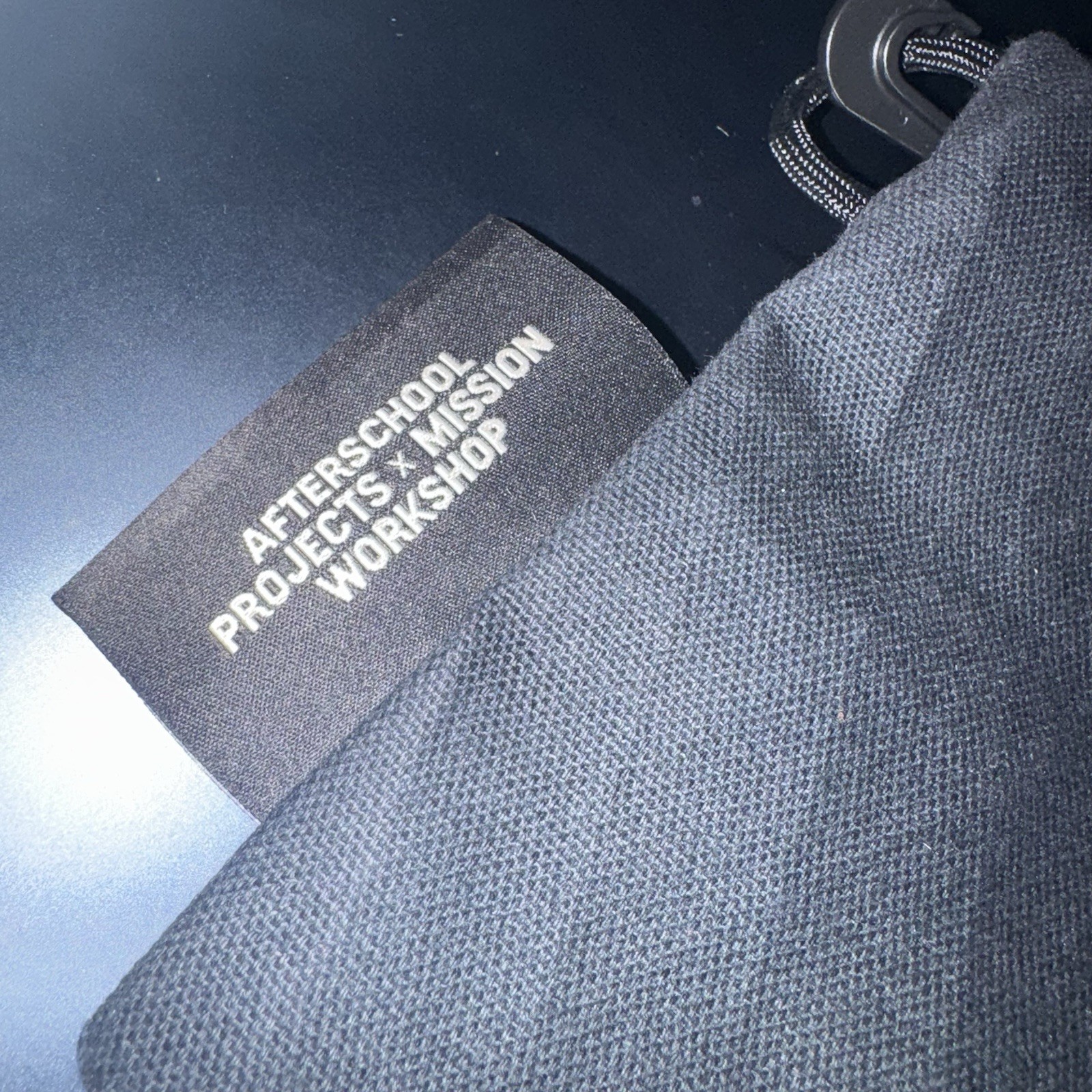 Mission Workshop X Afterschool Projects Sacoche crossbody bag black xpac