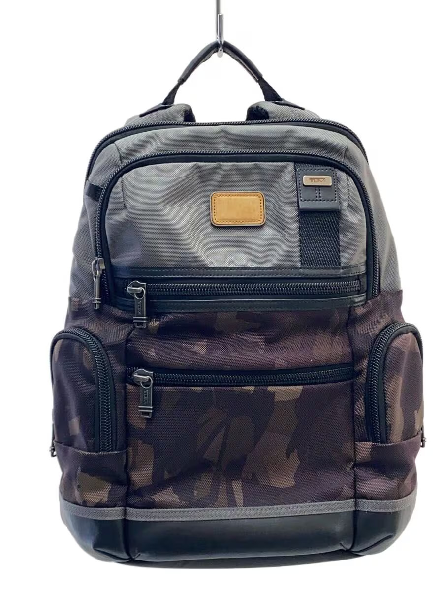 TUMI Backpack Camouflage Gray Size 26cm Width 39cm Height 11cm Depth