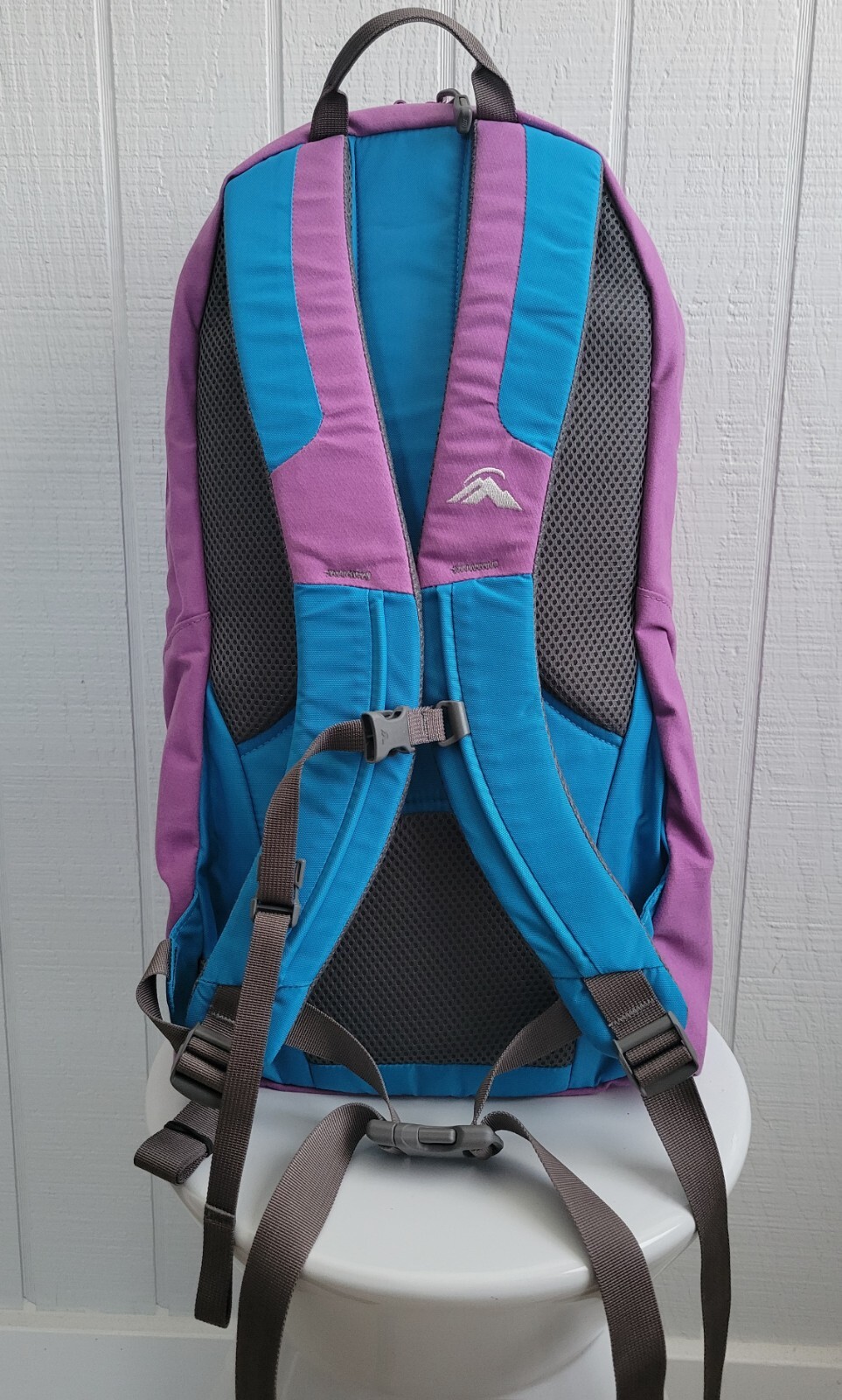 MACPAC KAHU 22 backpack hiking cycling daily use cover purple blue New Zealand