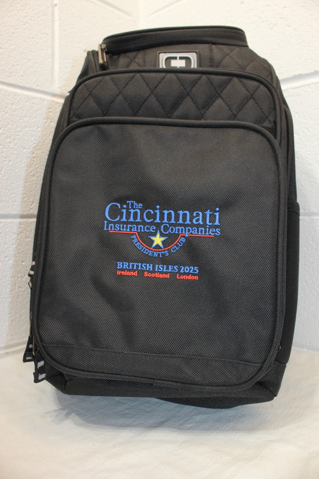 NWOT UNUSED NEW OGIO Epic Pack Backpack Black Laptop Backpack 17″ – advertising