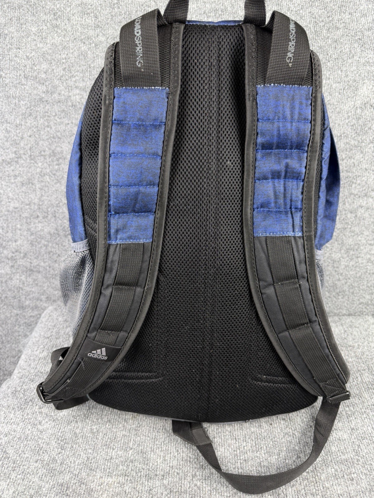 Adidas Prime 6 School Backpack Blue/Black 20″ Laptop Sleeve