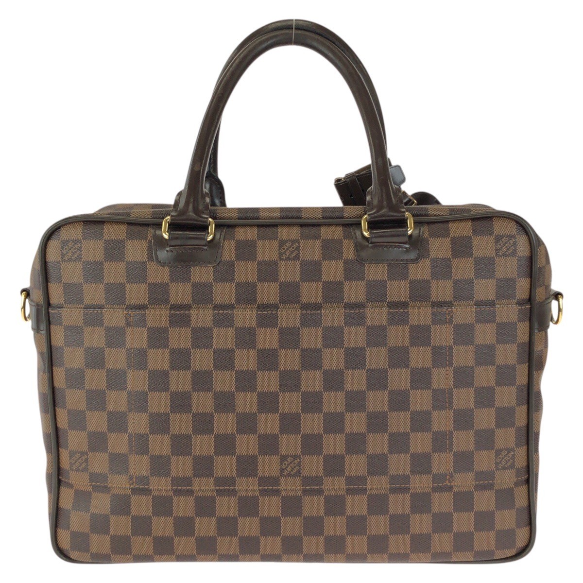 LOUIS VUITTON Damier Ebene Icare 2way N23252 Business bag Brown PVC/leather LV