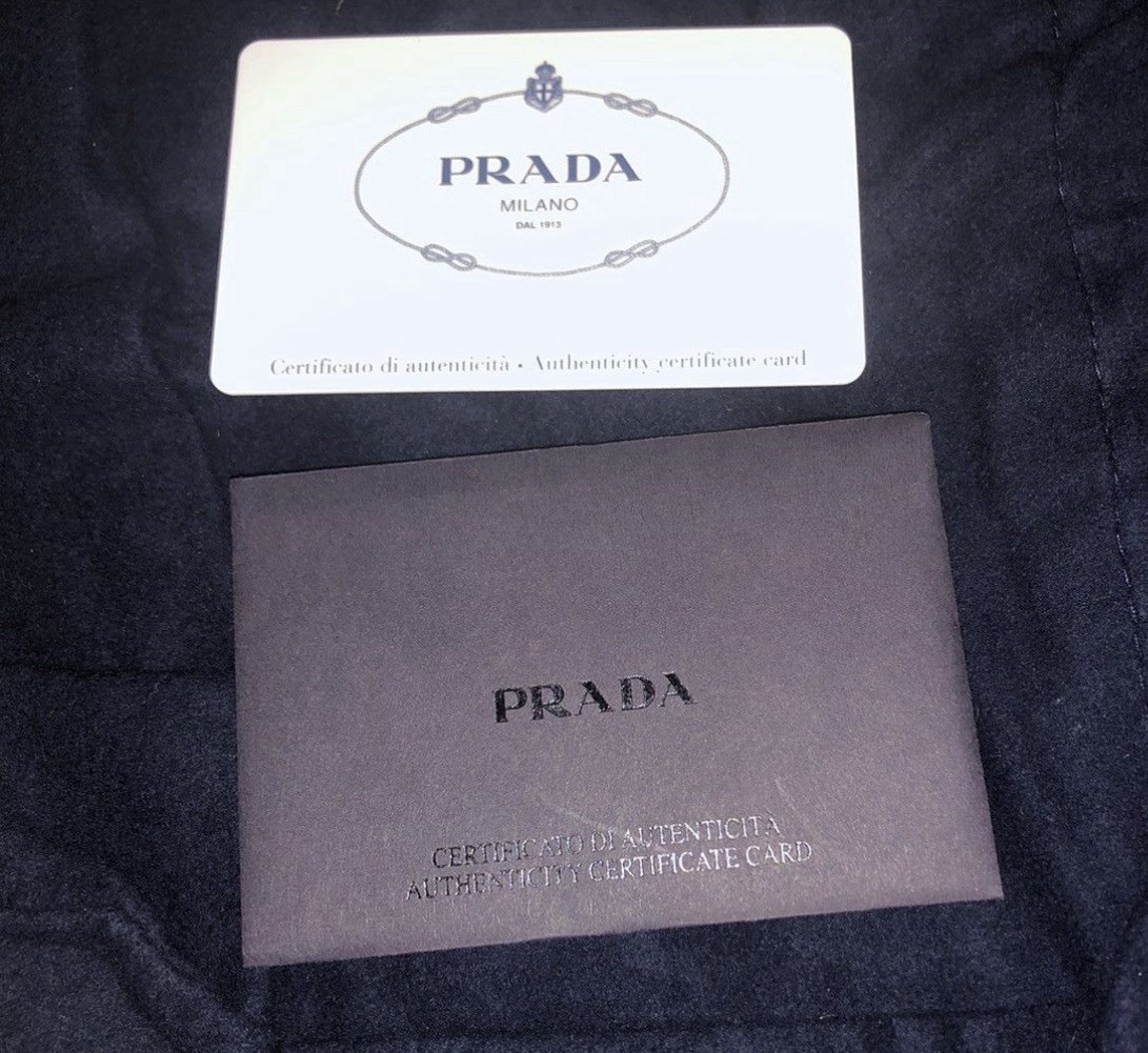 Prada 018 Collection Men’s Backpack with Side handles for duffle Bag