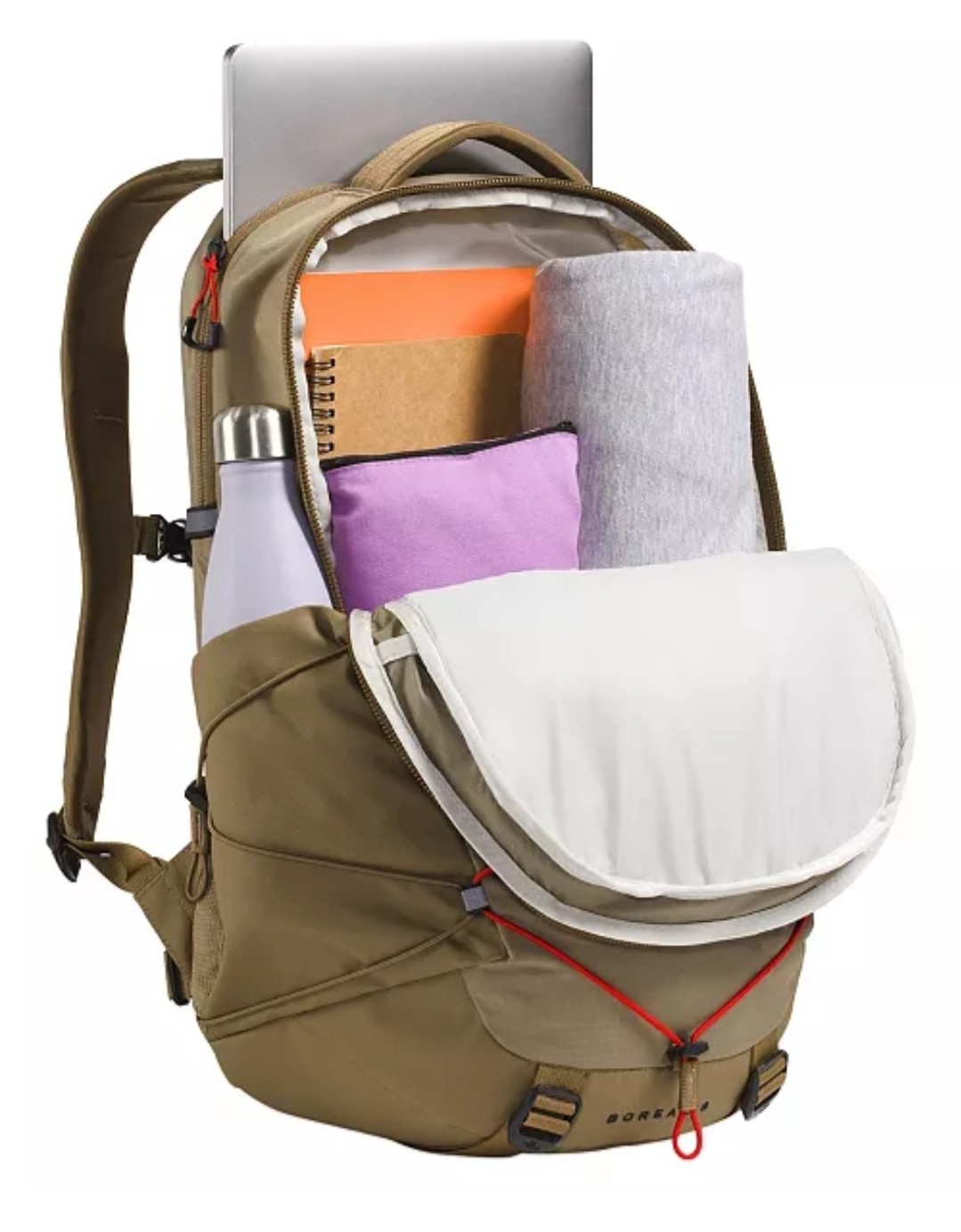 The North Face Men’s Borealis Backpack Cedar Lava Red One Size