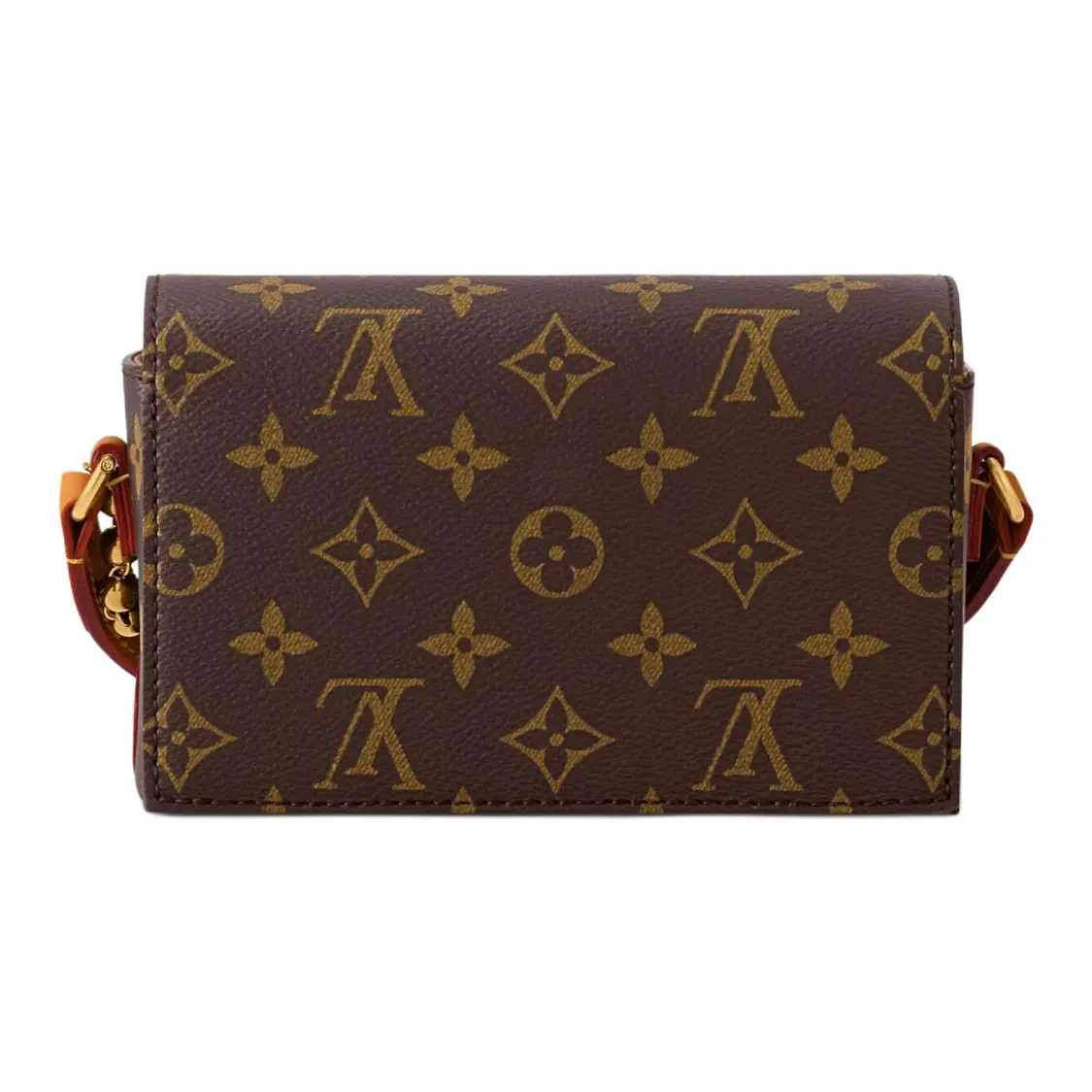 LOUIS VUITTON Steamer Monogram Coated Canvas Wallet Men’s 7.1×2.6×4.3 in