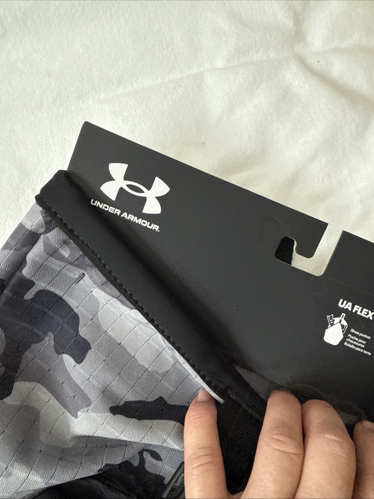 Under Armour Unisex Flex Sling Training Bag Gym Adjustable Gray-Camo NWT