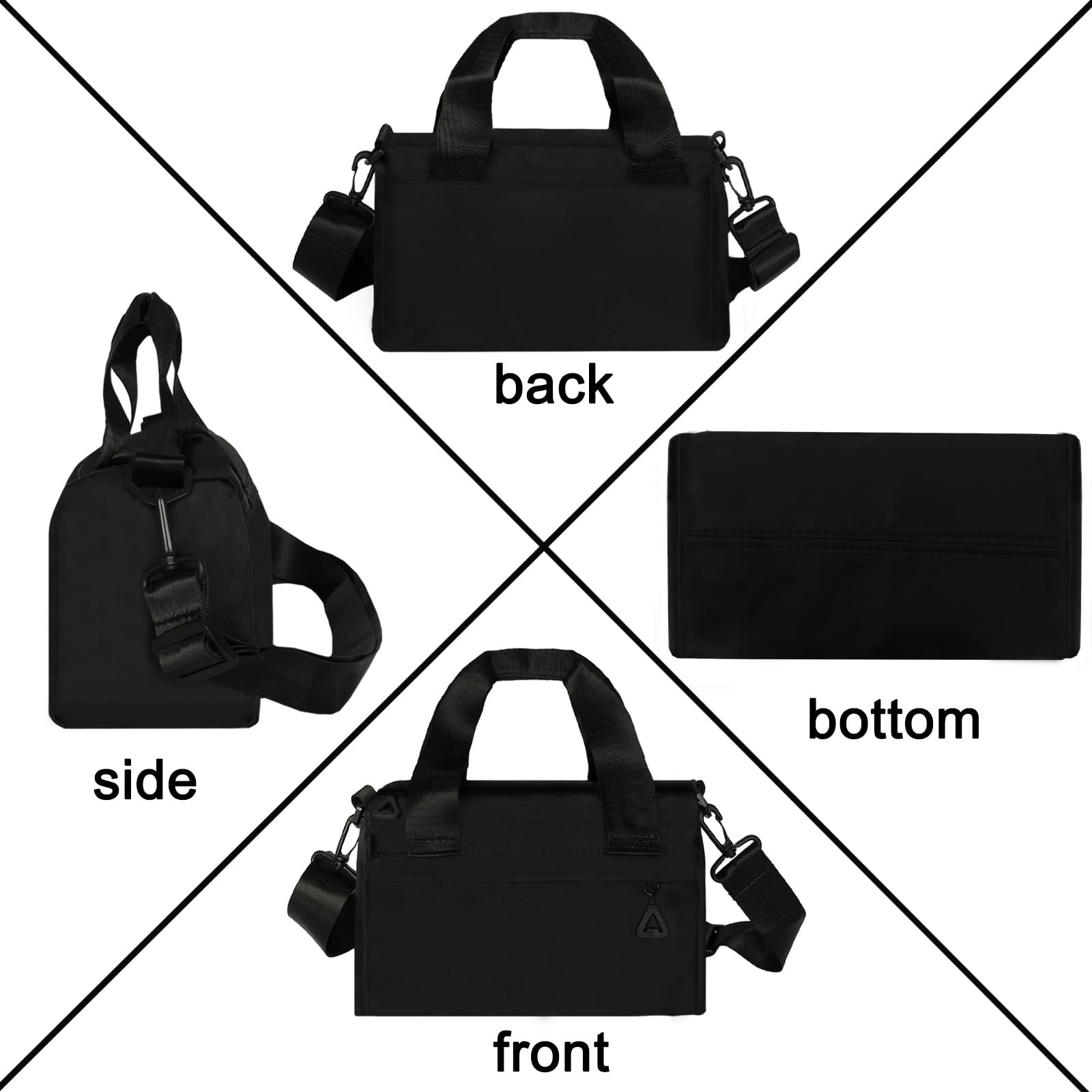 Mini Gym Bag Sport Bag Adjustable Small Duffle Bag Detachable Strap Gym Tote …