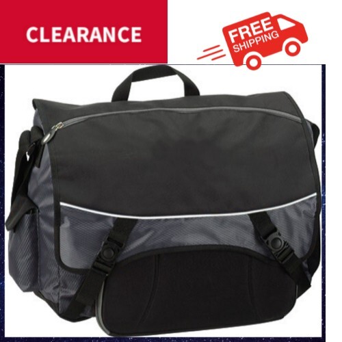 G-Tech Black Music Laptop Messenger School Bag Travel canvas Business NEW