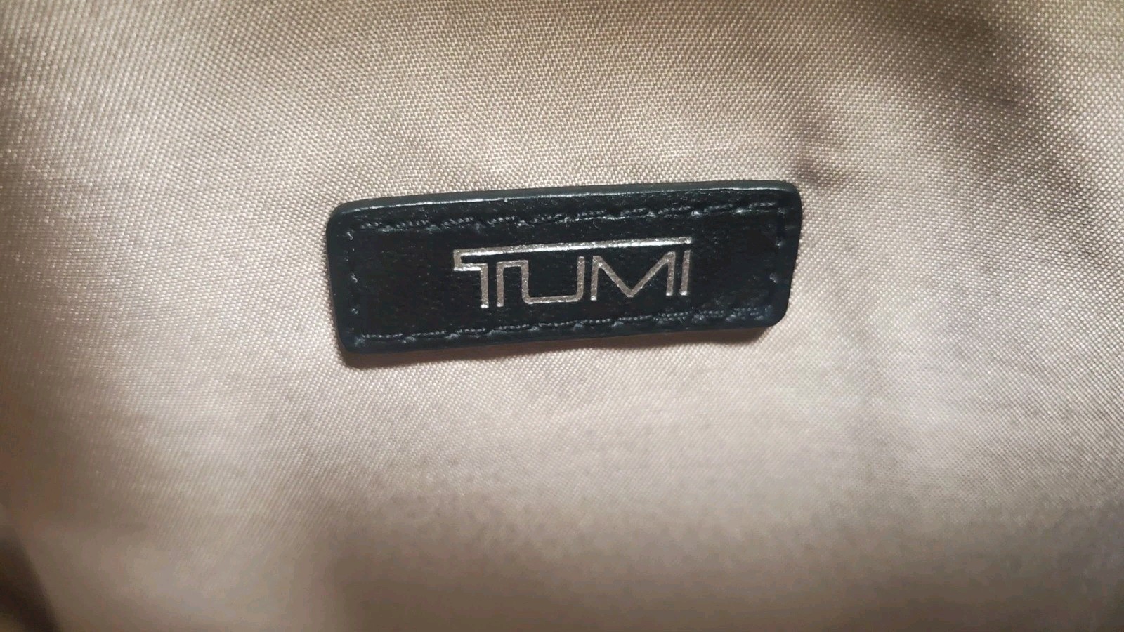 TUMI Backpack. Black. Nylon. Travel Daypack 16″× 11.5″x 5.5″