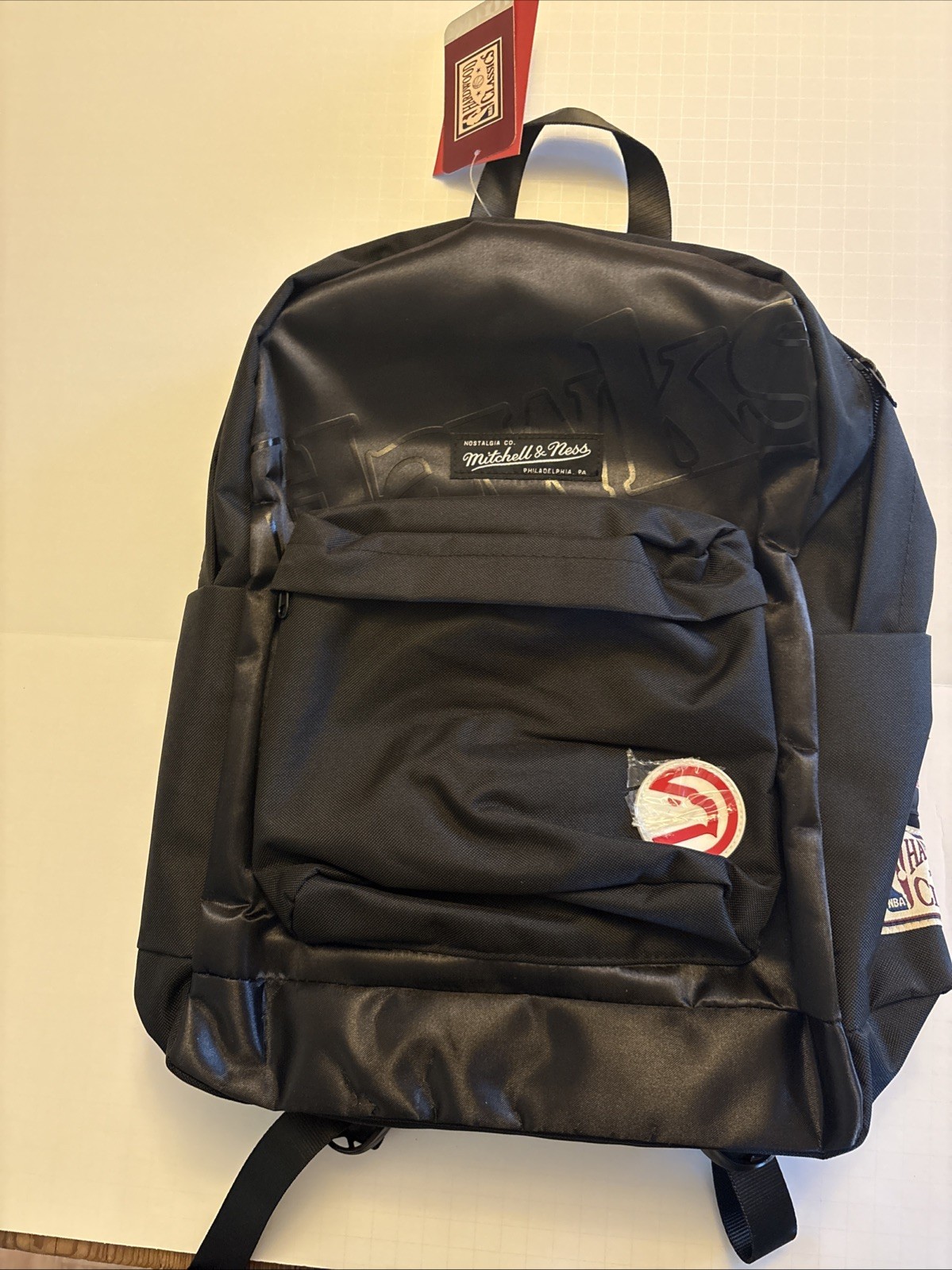 Mitchell & Ness Backpack Atlanta Hawks NWT $80 Rtl