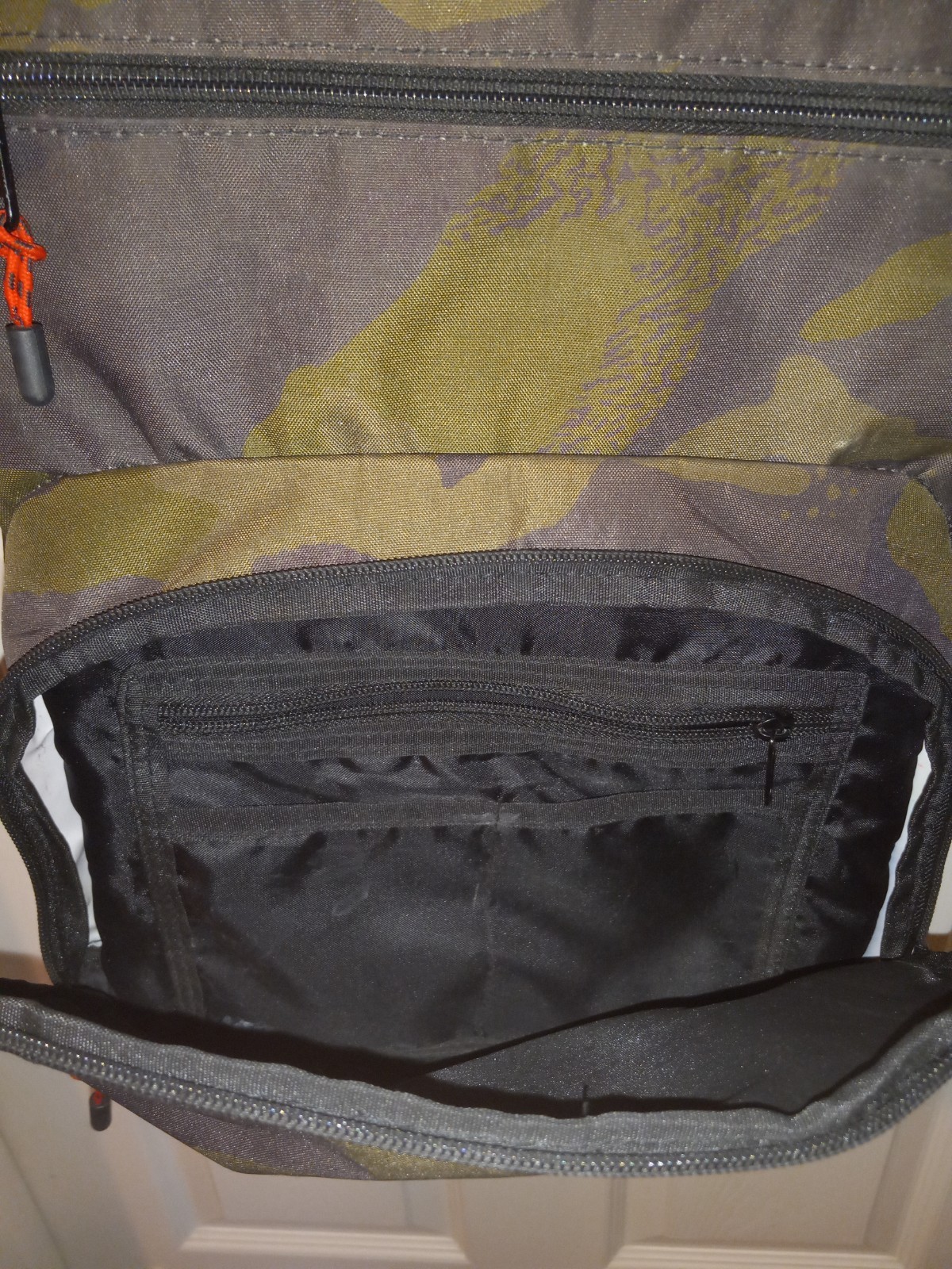Neff Structure 18″ Backpack Camouflage Black Green With Laptop Sleeve School