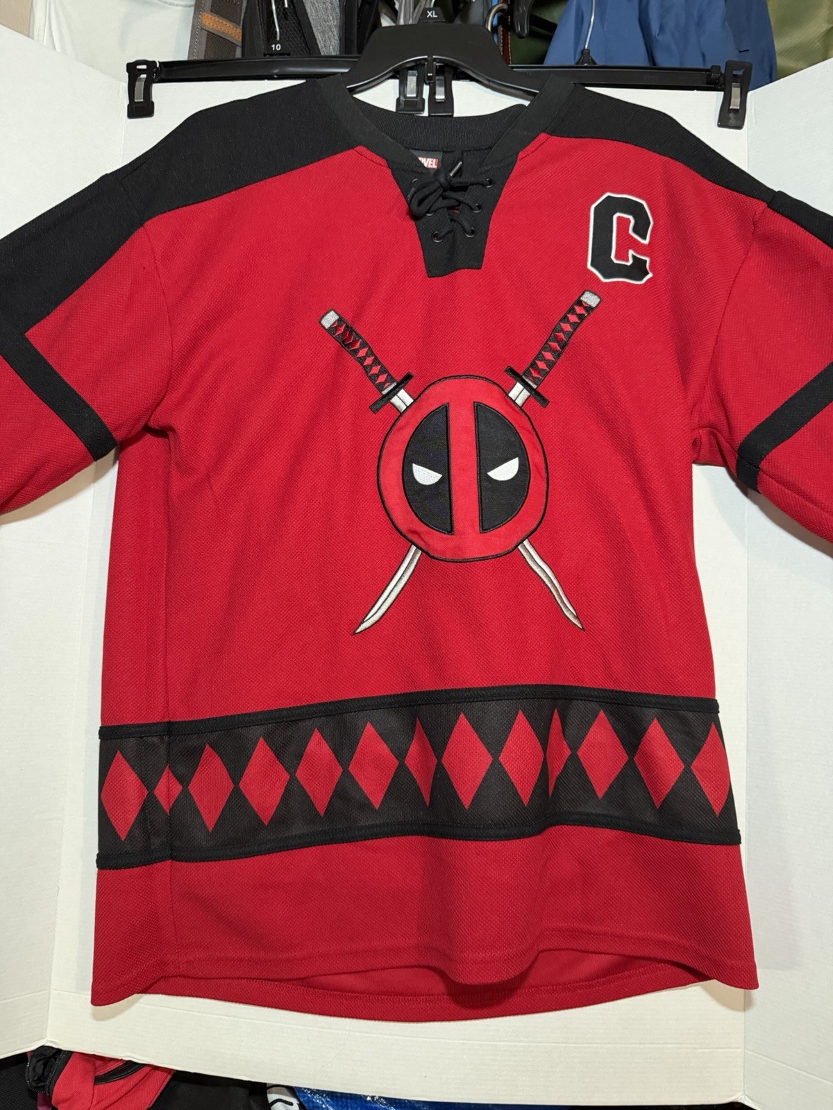Deadpool Hockey Jersey & Fanny Pack