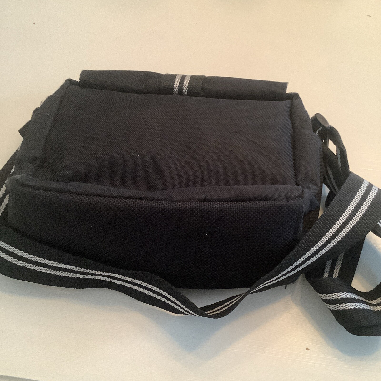CORVETTE Buckle Down Purse Canvas Handbag Crossbody Buckle Seatbelt Strap