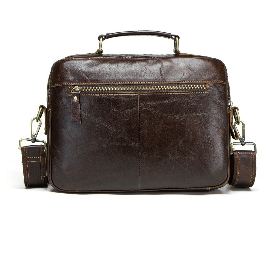 Men Leather Shoulder Bag Messenger Bag Handbag Strap Satchel Fashion