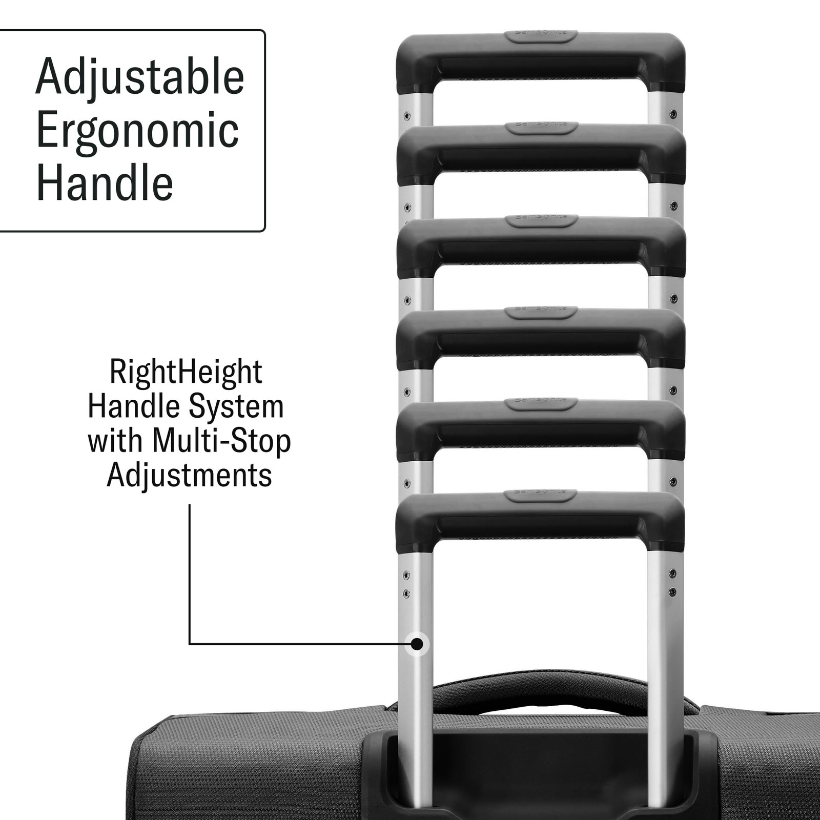 Samsonite UpLIFT Lightweight Softside Expandable Luggage Black Large Checked U1