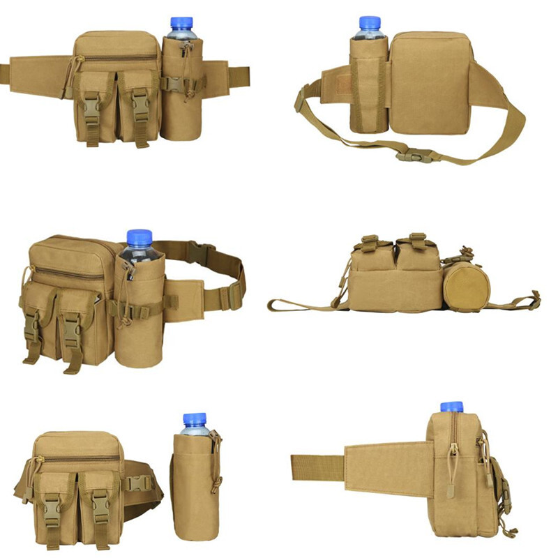 Utility Tactical Waist Fanny Pack Pouch Military Camping Hiking Belt Bag Outdoor
