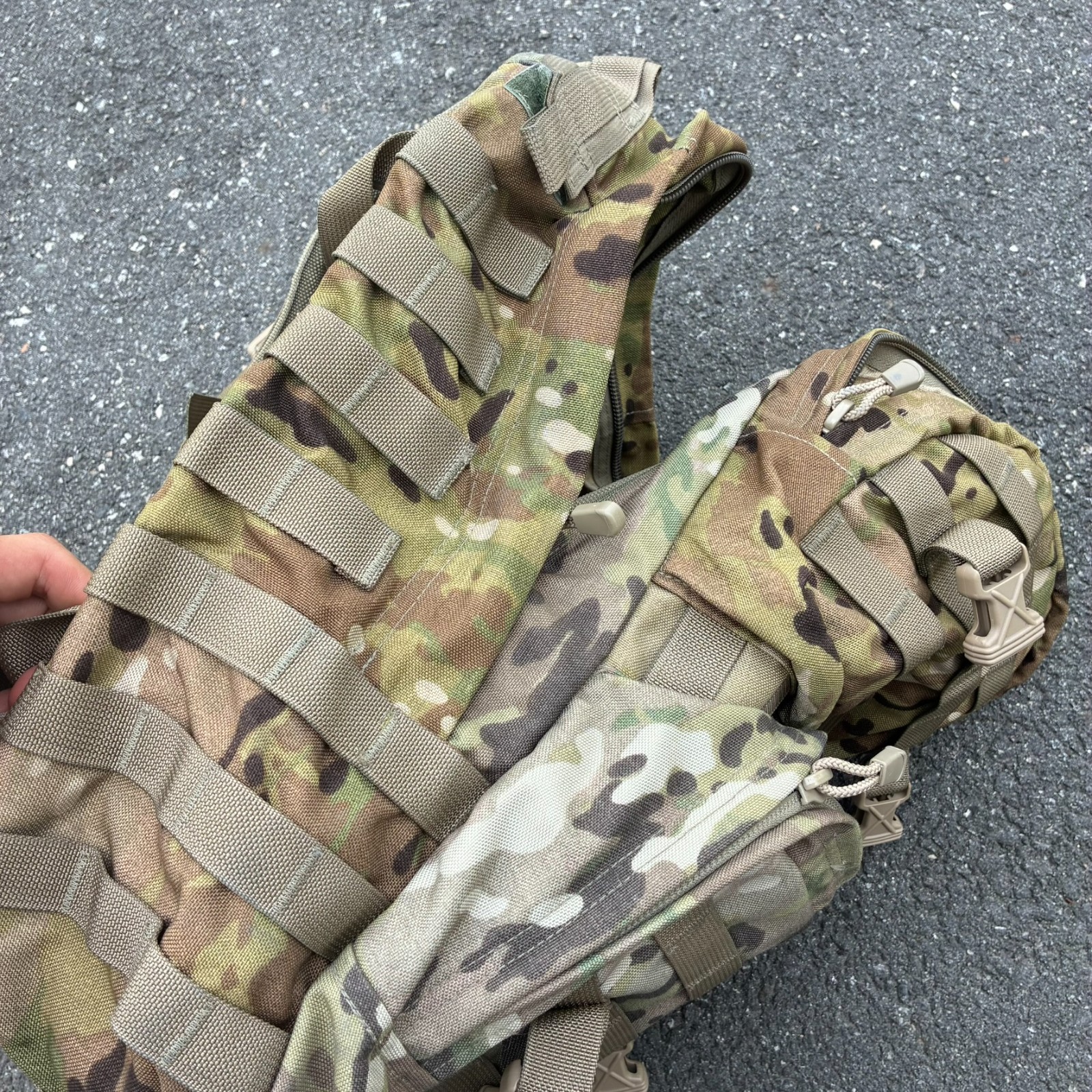 Spec-Ops Brand T.H.E. Pack Tactical Backpack Multicam OCP Yellow Lining USA