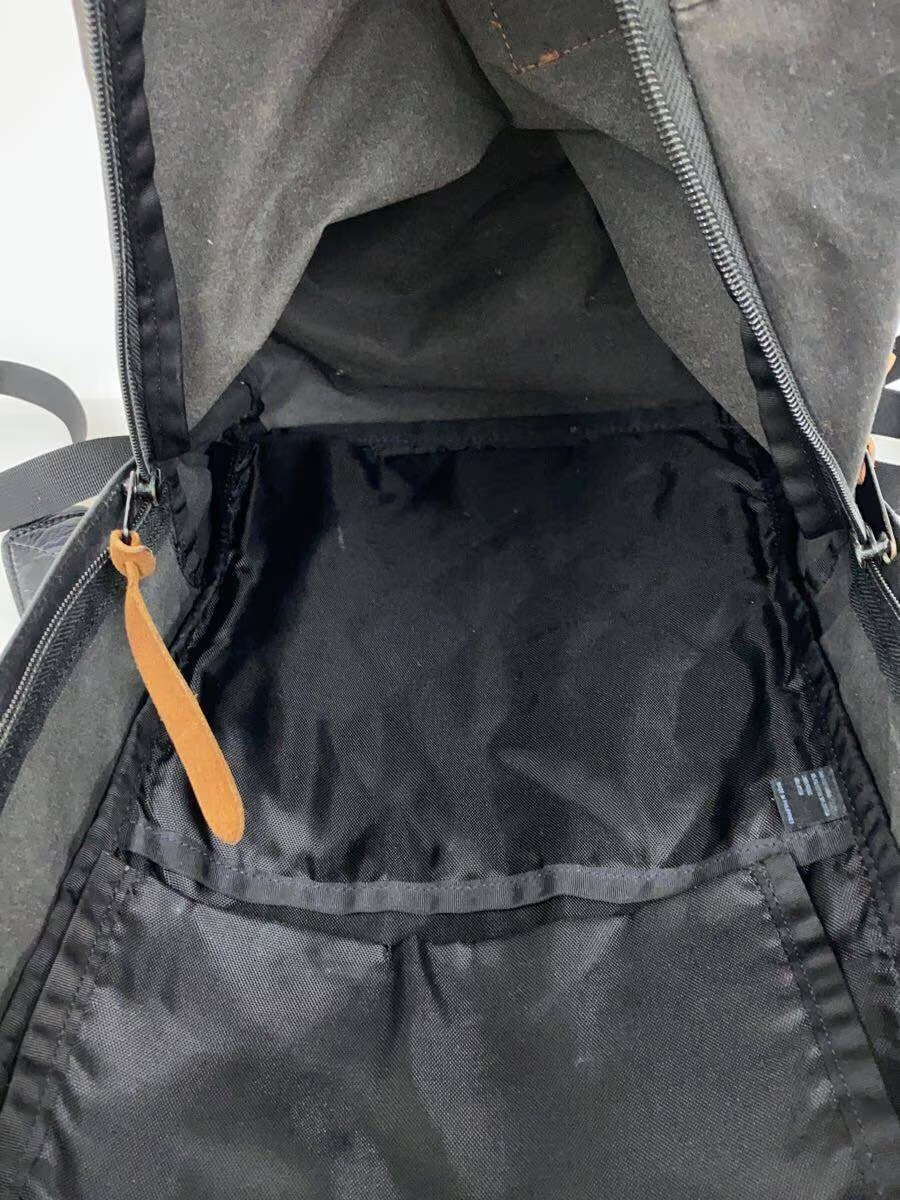 GREGORY Backpack, Polyester/Cotton, Black, Plain