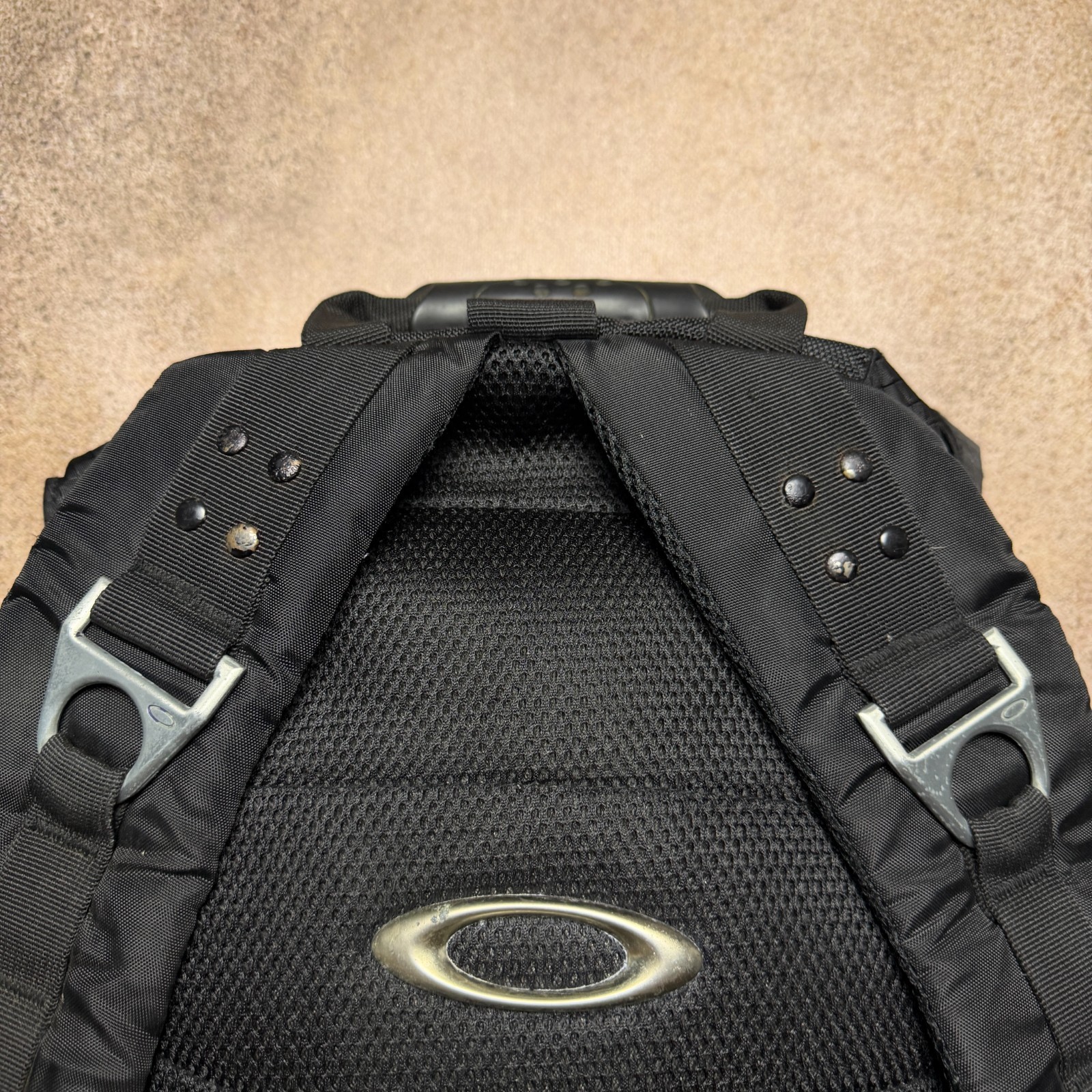 ☠ OAKLEY Software Vintage 90’s Factory Pilot Utility Icon Tactical Backpack