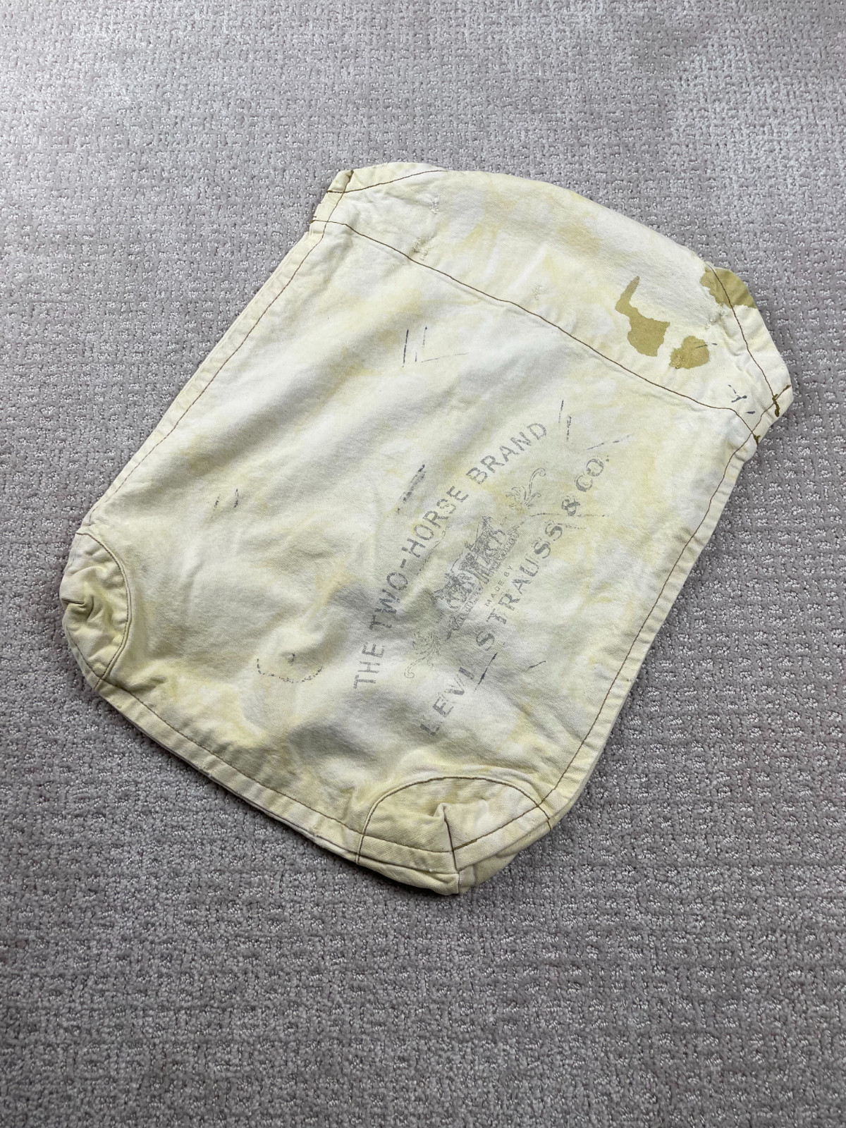 Levis Limited Edition /300 Canvas Miner Bag Two Horse Brand LVC Barracks Tote