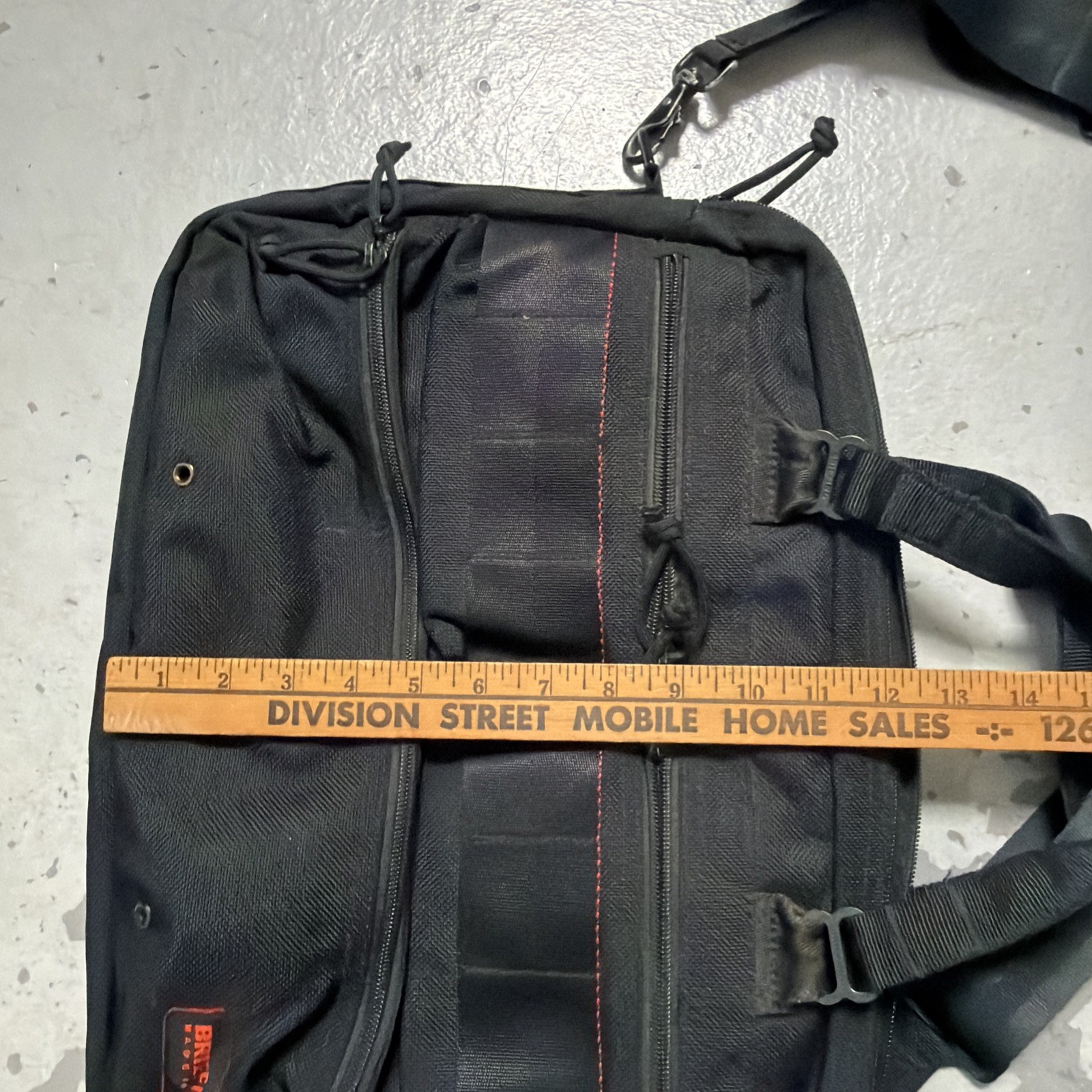 Briefing Nylon Canvas Shoulder Briefcase Bag Made USA Tactical Military Work