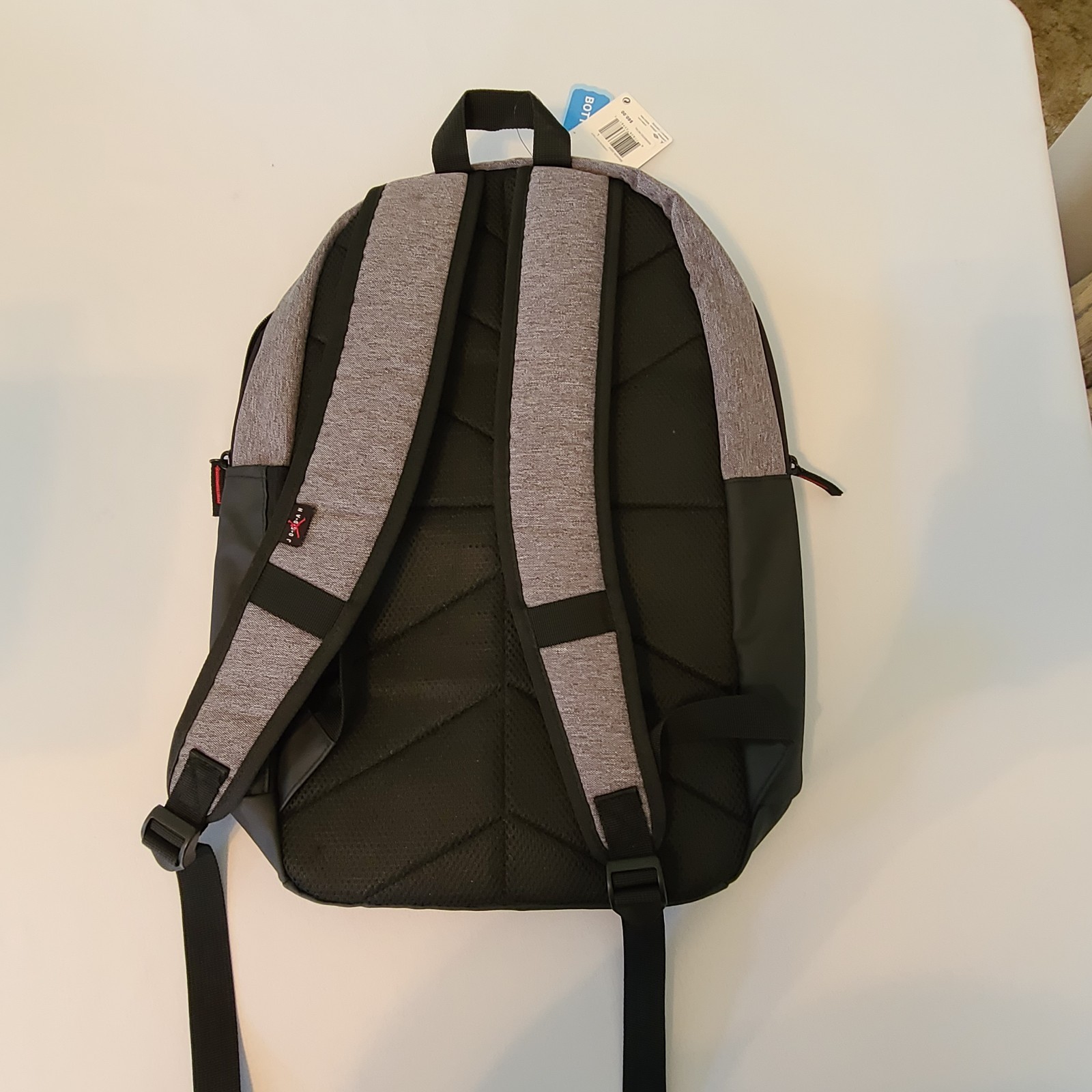 Michael Jordan Airman Pivot Backpack 15″ Heather Gray/Black NWT