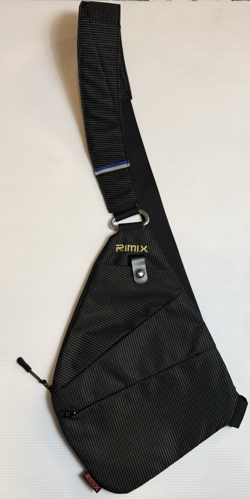 Durable Anti-Thief Sling Tactical Bag w/ Adjustable Straps Secret Pockets
