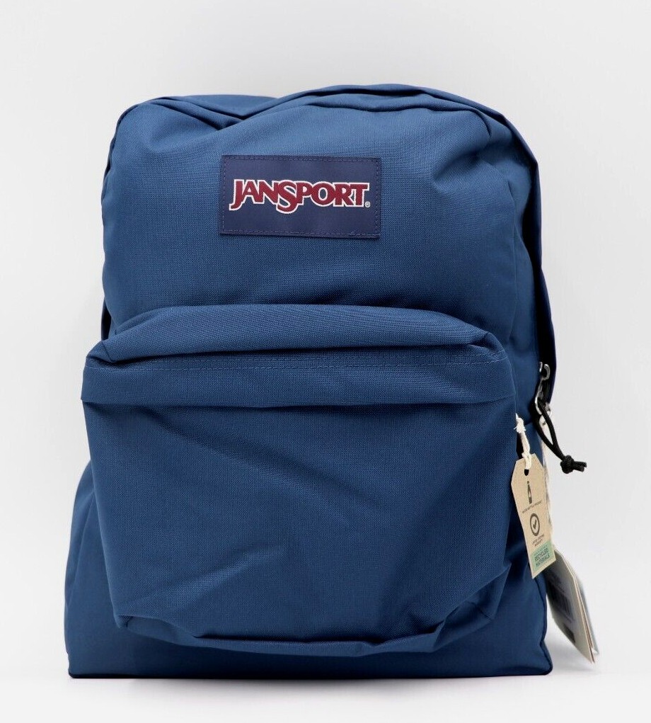 JANSPORT SuperBreak Backpack School Bag with Water Bottle Pocket
