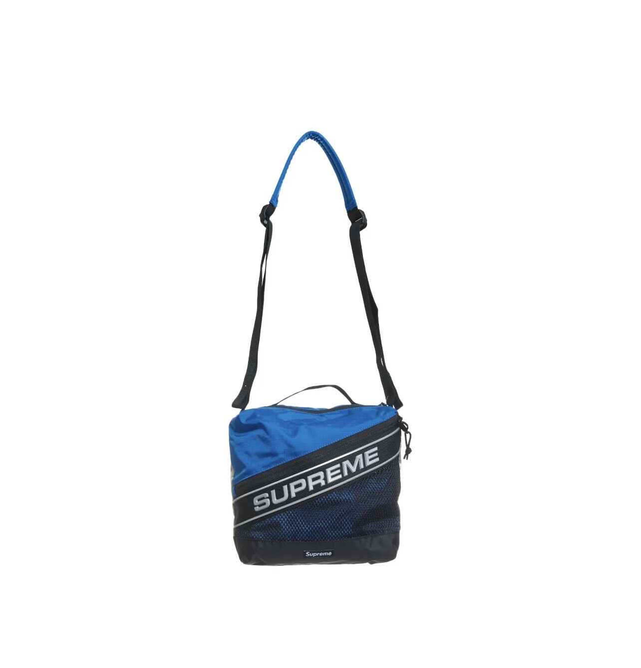 Supreme 3D Logo Shoulder Bag Blue Multicolor