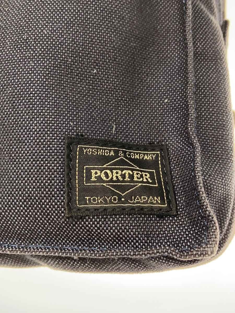 Authentic PORTER Navy Shoulder Bag 16cm x 4cm x 31cm Unused Condition