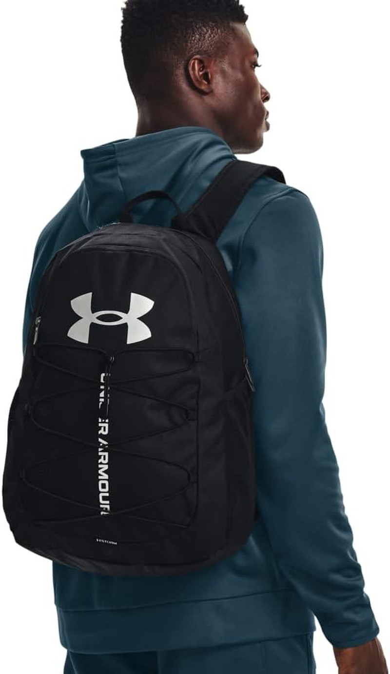 Unisex-Adult Hustle Sport Backpack, Black (001)/Silver, One Size Fits All
