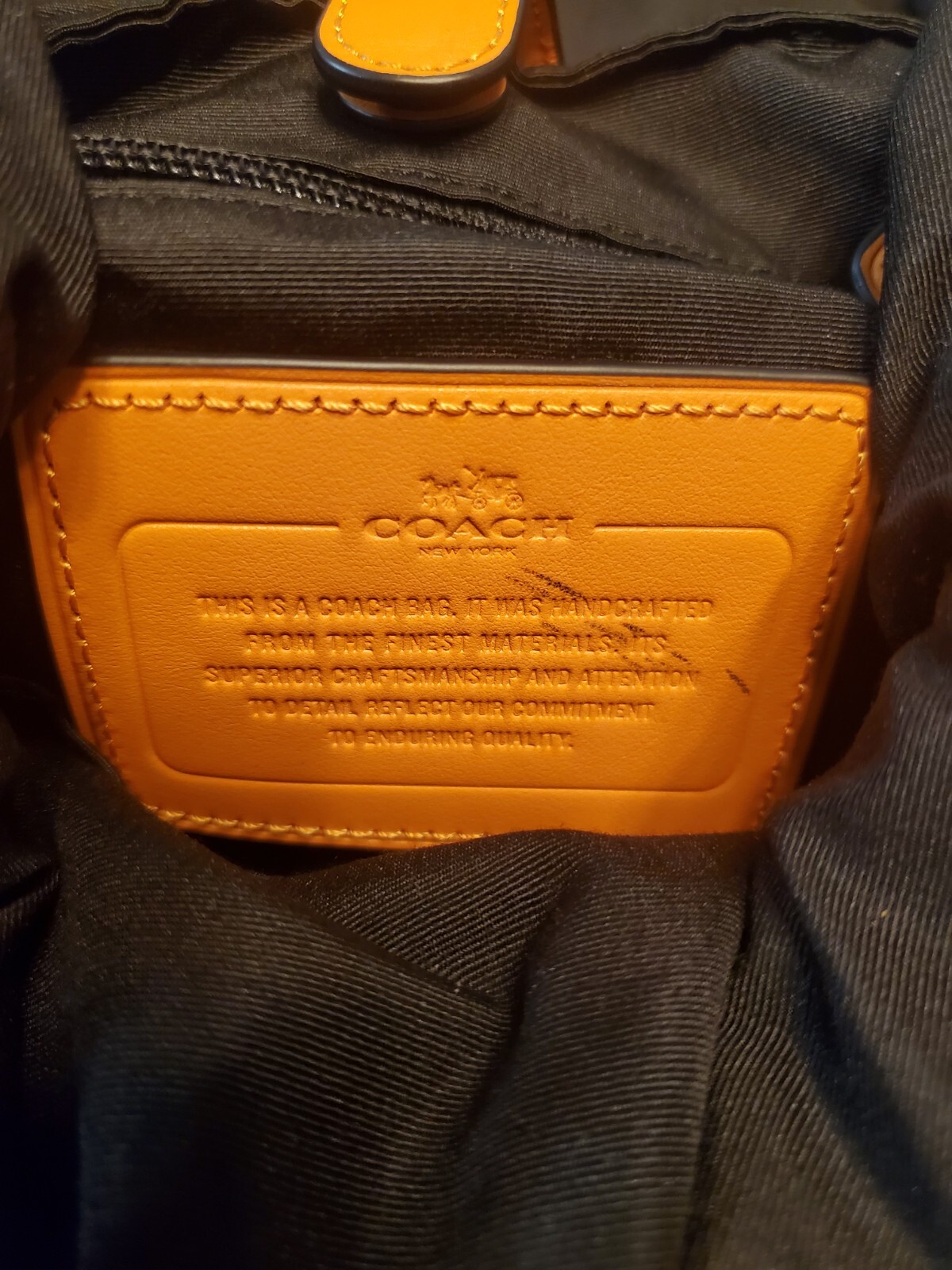 Coach PREMIUM leather backpack