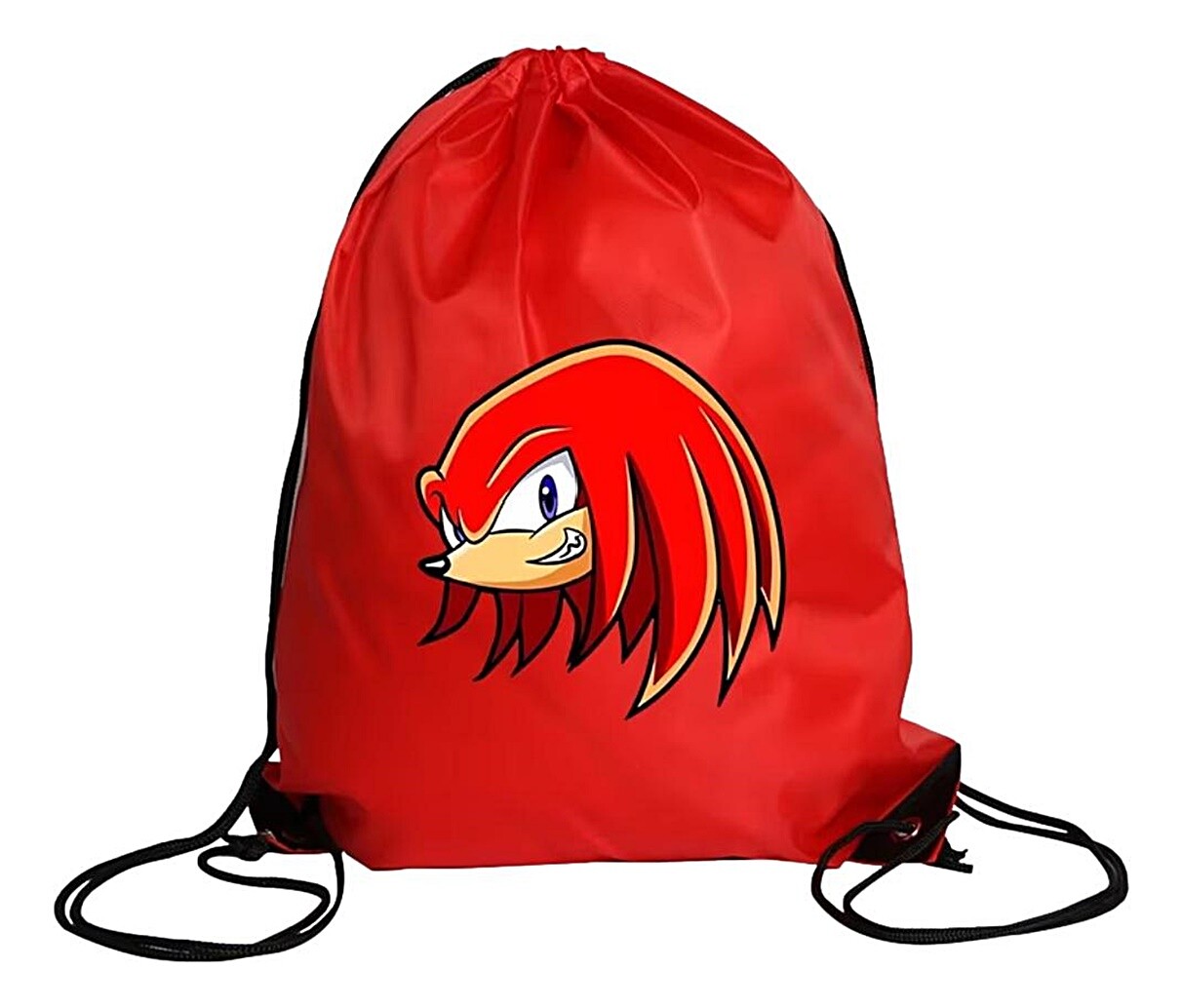 Sonic the Hedgehog Knuckles Character Drawstring Bag