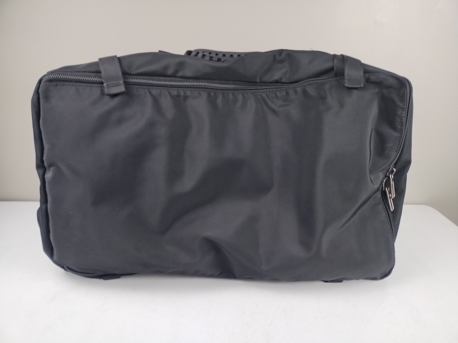 WITZMAN 3-in-1 Black Travel Backpack Duffel Bag Canvas Carry On – 20/13-06