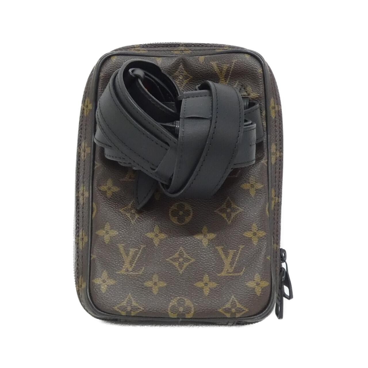 Authentic Louis Vuitton Monogram Solar Powered Ray Utility Side Bag M44477 S…