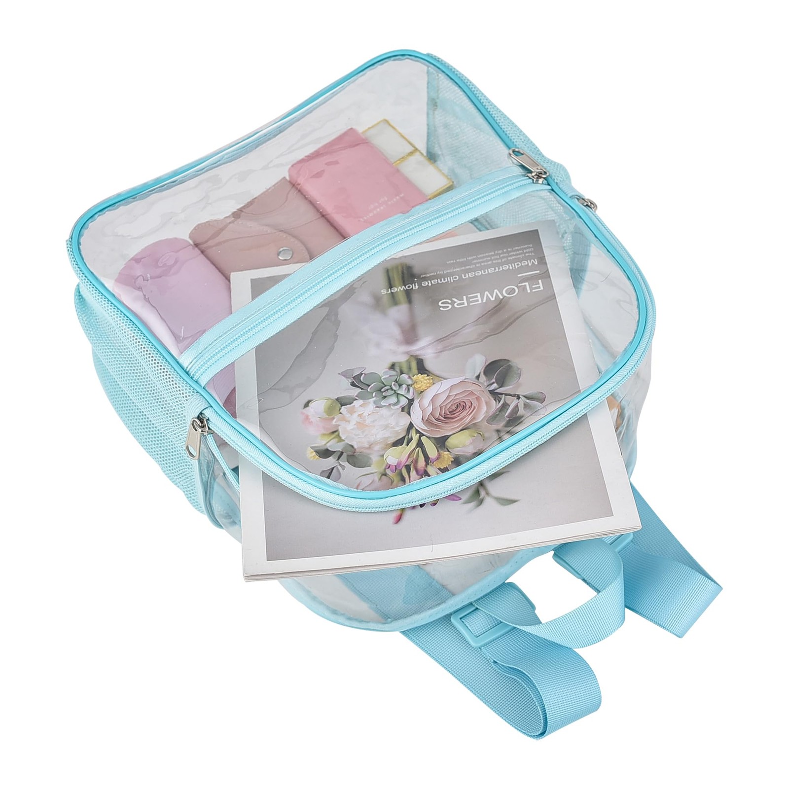 Small Clear Backpack for Stadium Events Stadium Backpack Waterproof 12x6x12 C…