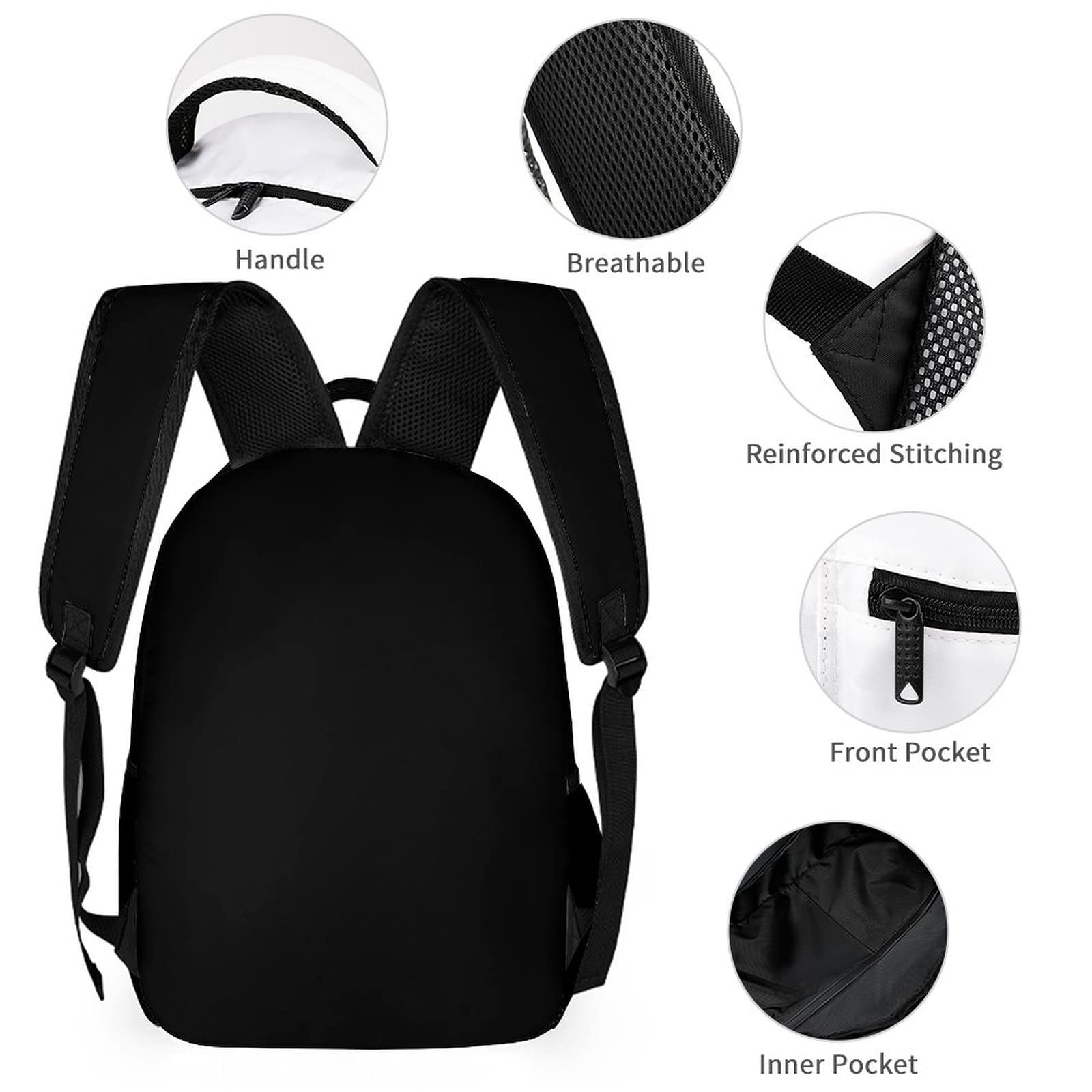 Colorful Game Joysticks Backpack School Bag Gamer Gamepad Laptop Travel Pockets
