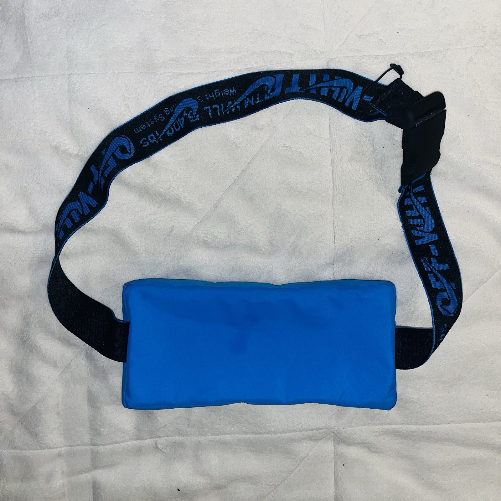 Nike x OFF-WHITE Virgil Abloh “KEEP BACK” Blue Fanny Pack Bag