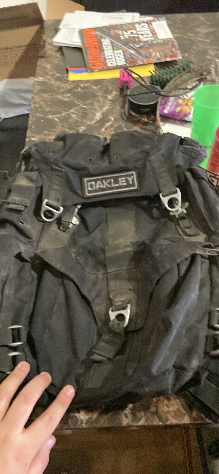oakley tactical mechanism backpack, black