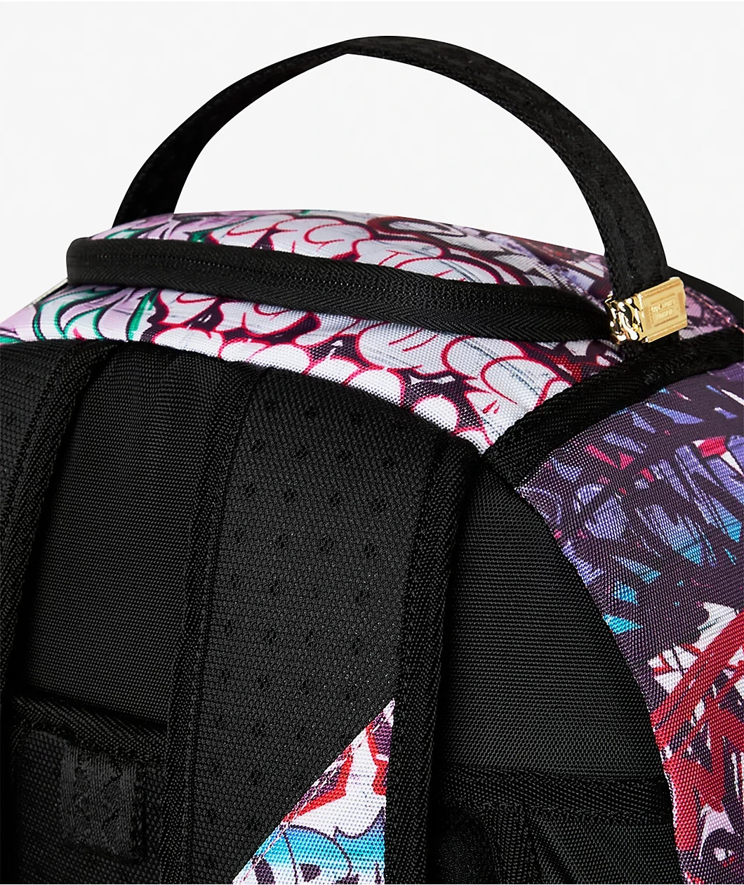 Sprayground My Little Pony Graffiti Backpack🔥New Black Bookbag Large School Bag