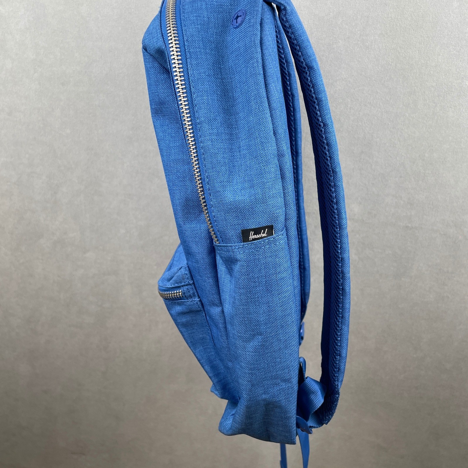 Herschel Supply Co Heritage Backpack Royal Blue Canvas Laptop Sleeve Bookbag