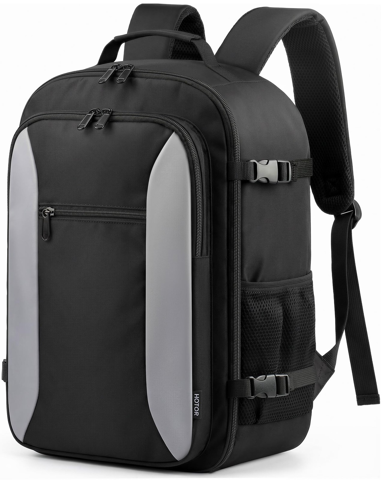 TSA Travel Backpack CarryOn Luggage Waterproof Pocket Black 18.9x13x8.3 In