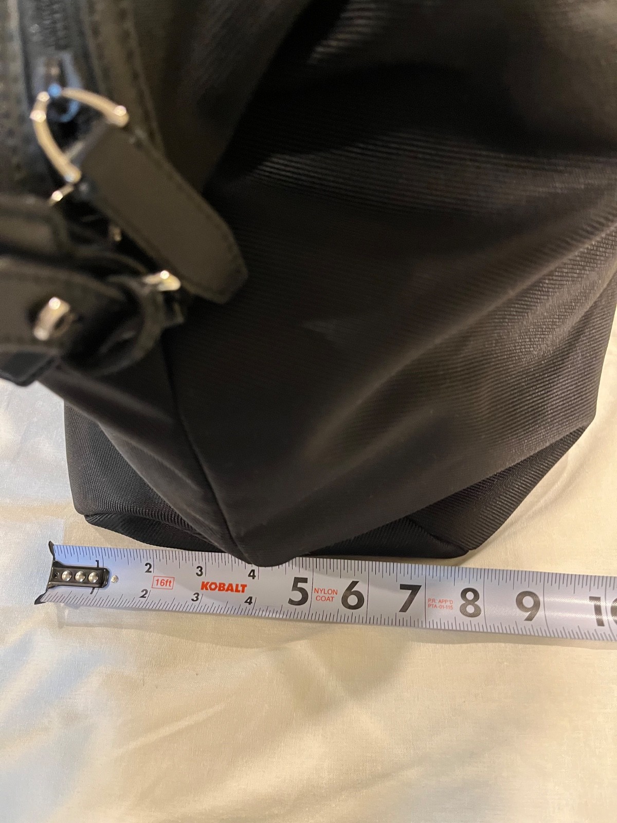 Bally Weekender Travel Top Handle Shoulder Bag Black Duffel