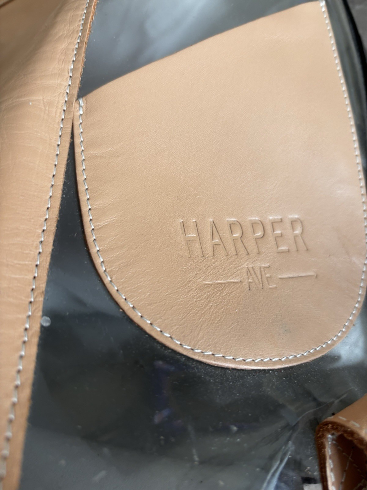 Harper Ave Backpack Clear Heavy Duty Full Size See Through Plastic