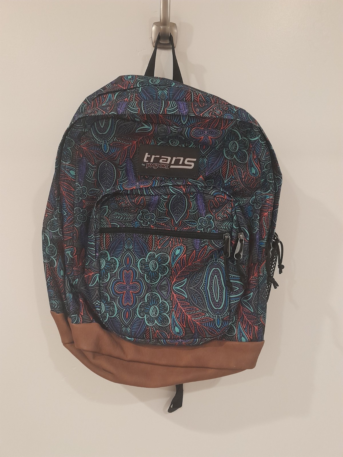 Leather bottom Jansport backpack