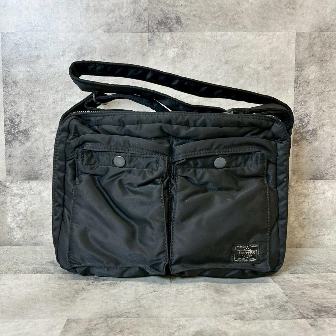 PORTER Yoshida Kaban TANKER Shoulder Small Bag Made in Japan DMG32 Men Authentic